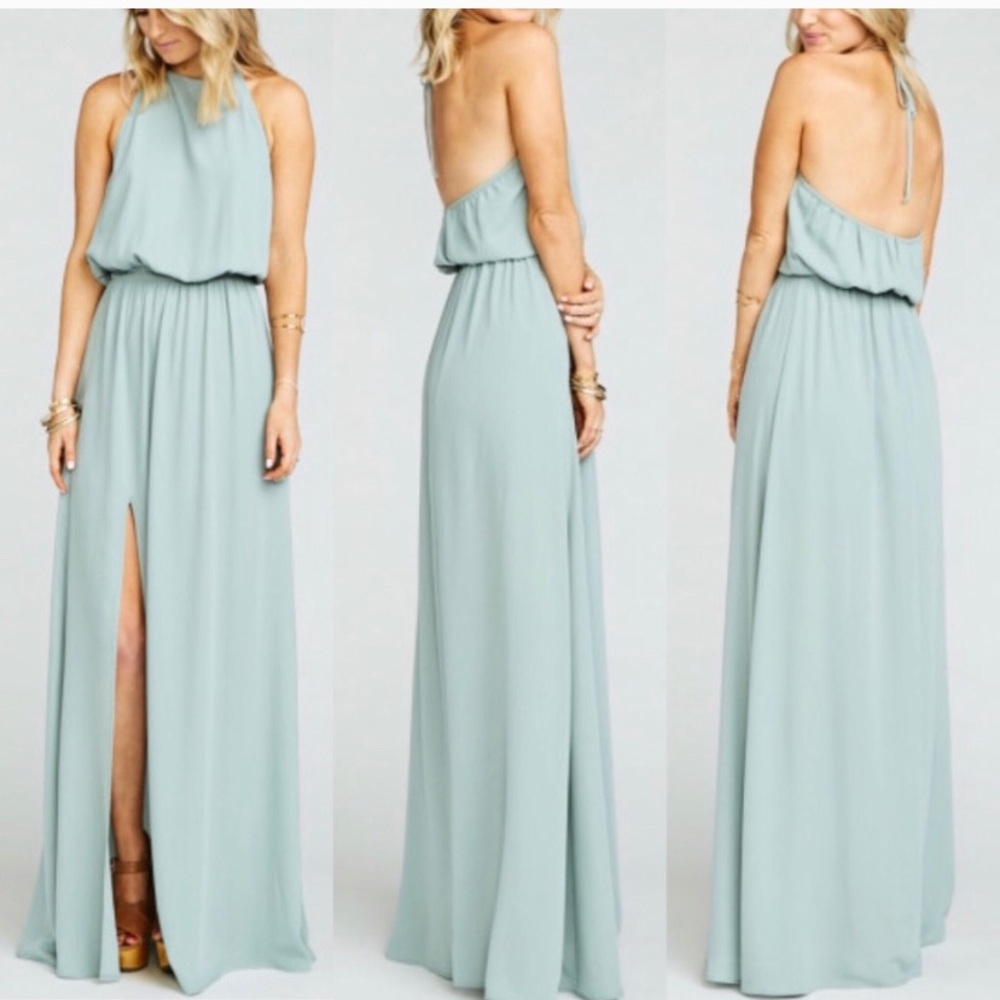 Show Me Your Mimi Silver Sage Heather Halter